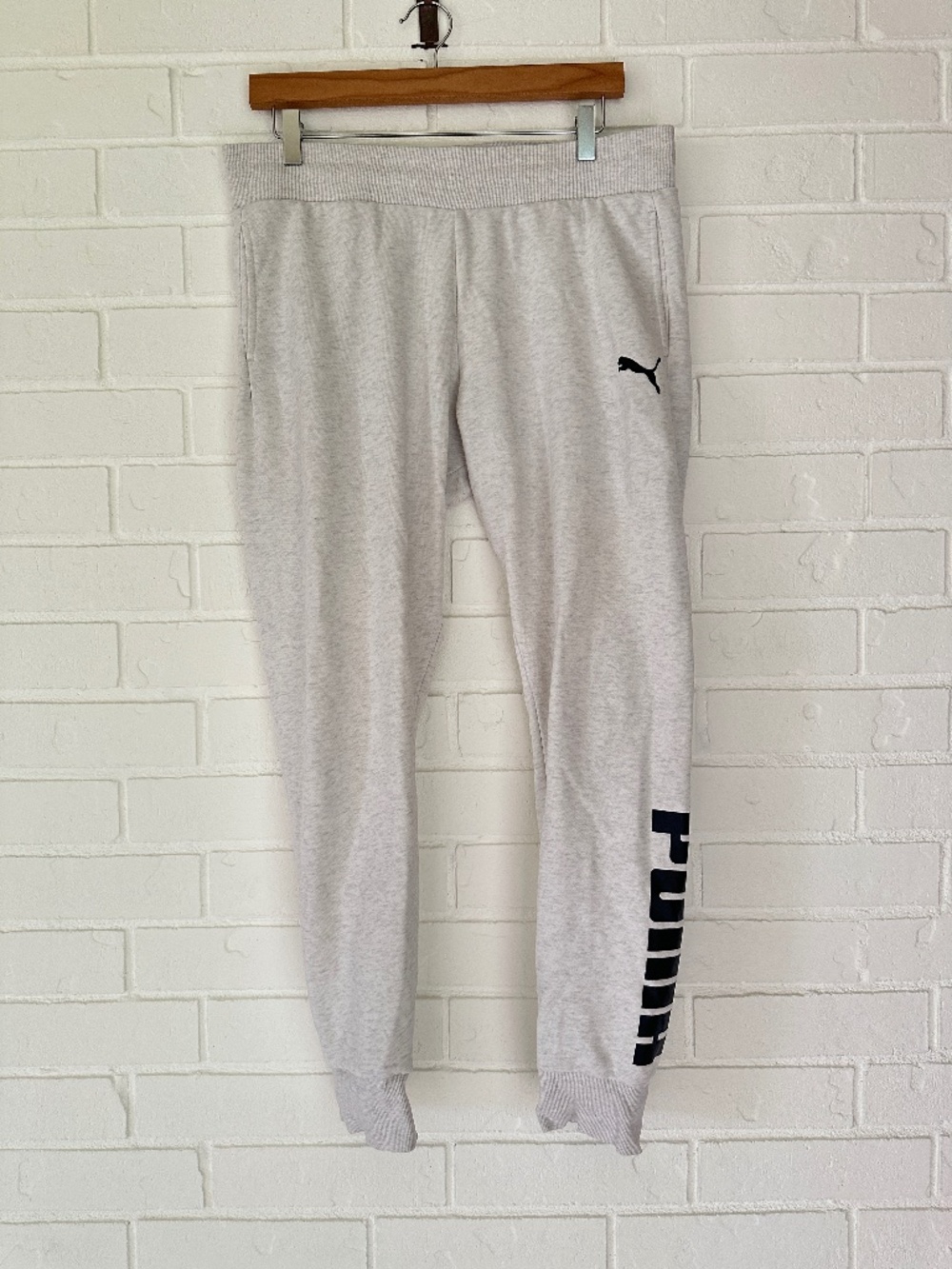 Puma Grey Women's Joggers Size Large